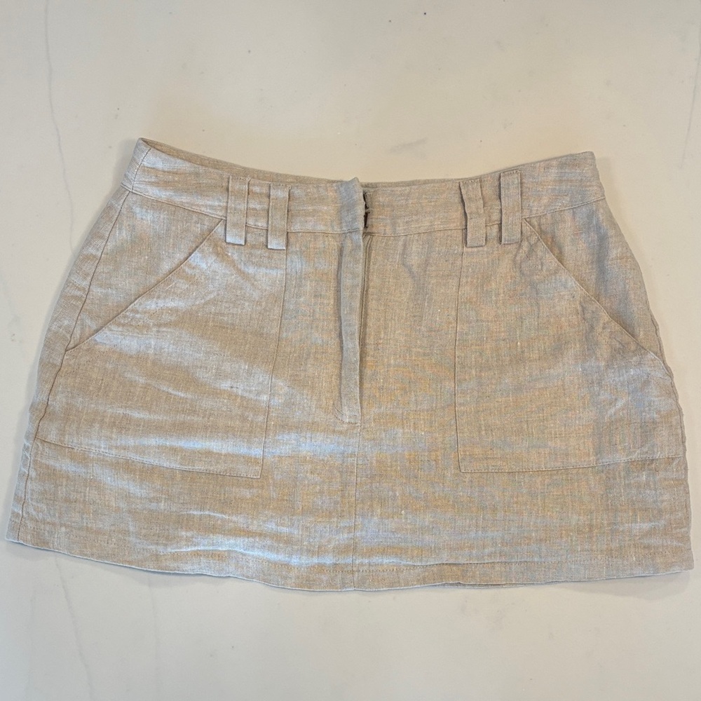 DISSH Eva Natural Linen Skort